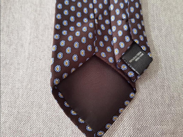 3折领带